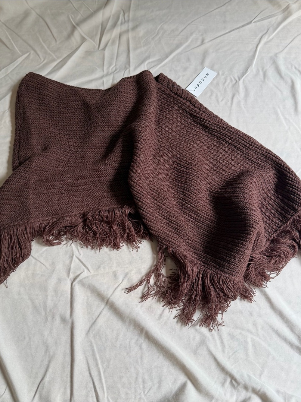 PacSun | Your Favorite Amber Knit Poncho